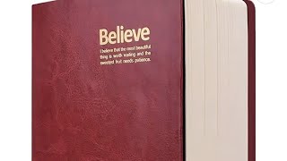 Sayeec Leatherette Journal Unboxing And Overview! (720 Sheet Wide Ruled Journal) screenshot 5