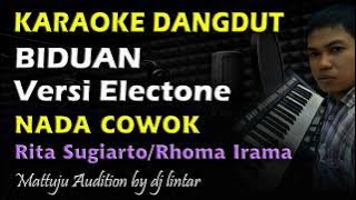 Karaoke Dangdut Biduan || Rhoma Irama || Nada Cowok