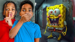 SPONGEBOB KEEPS STALKING US!