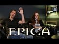 Interview EPICA, Simone Simons &  Mark Jansen - The Holographic Principle 2016 (french subtitles)