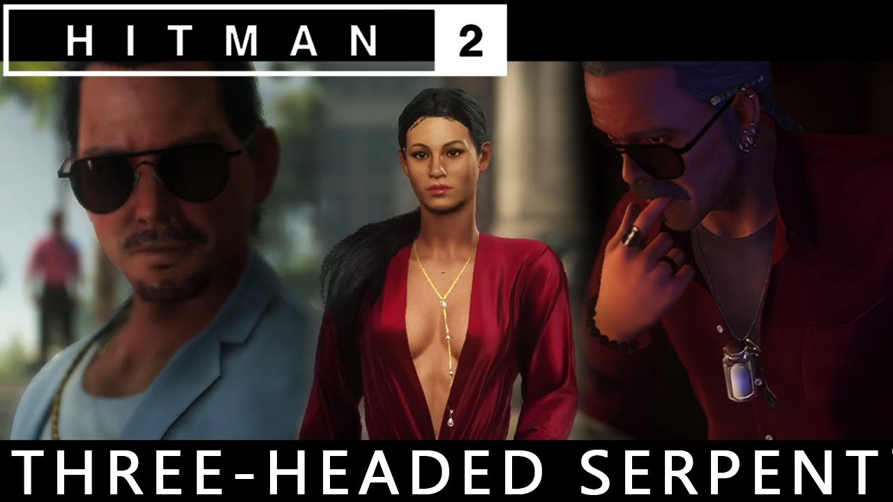 Hitman 2 Santa Fortuna "Three-Headed Serpent" | THE HYDRA AND THE BALDMAN