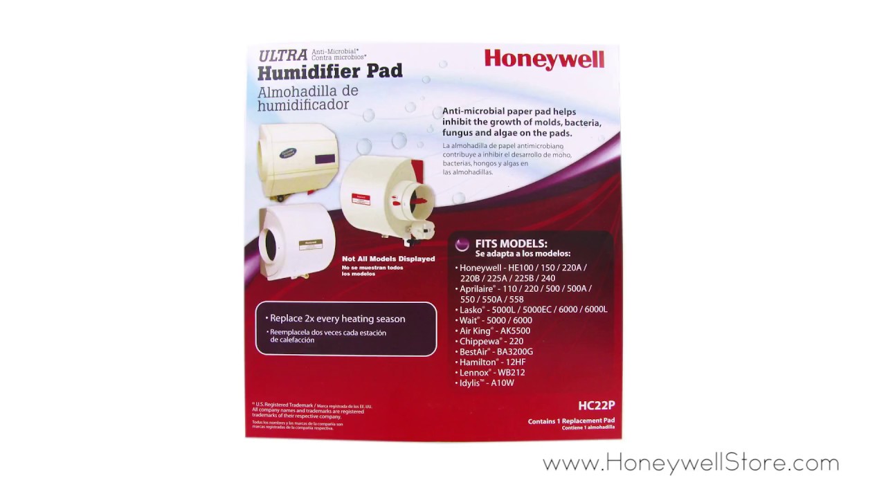 Honeywell Whole House Humidifier Pad Hc22p1001 You Honeywell Whole House Humidifier Pad Hc22p1001