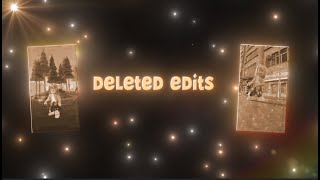 *cringe alert* Showing SOME of my DELETED VIDEOS 😭🙏