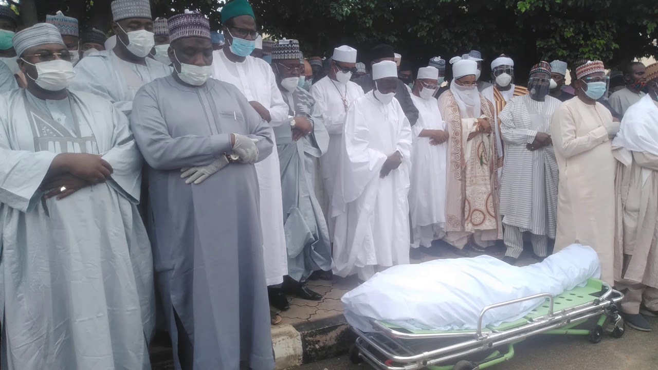 Funeral Prayers For Late Alhaji Ismaila Isa Funtua At The Garki Central Funeral Prayers For Late Alhaji Ismaila Isa Funtua At The Garki Central