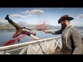 Red Dead Redemption 2 PC 60FPS - Funny & Brutal Moments Vol. 87 (Euphoria Ragdolls)