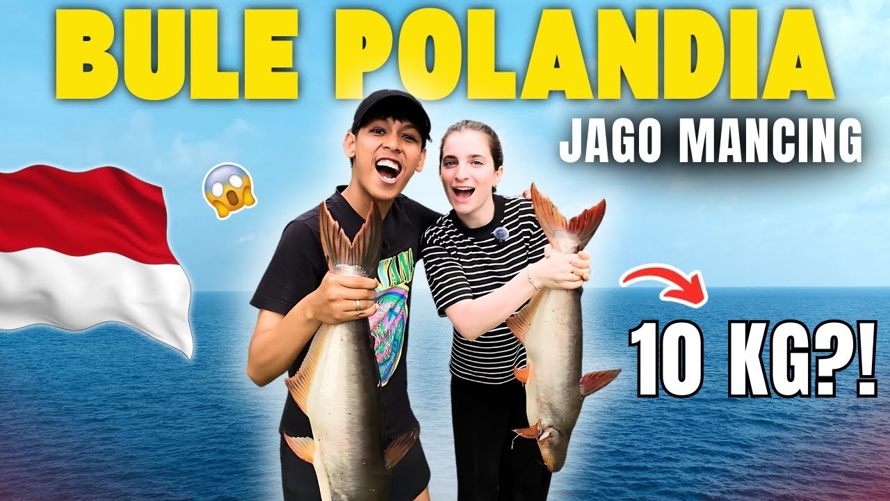 Ga Di Sangka! Ternyata Bule Polandia Ini Jago Mancing!