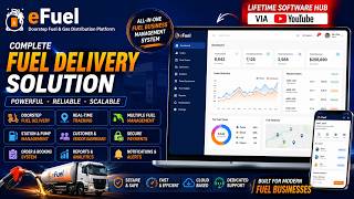 Launch Fuel & Gas Delivery Software| Multi-Vendor, Wallet, App, Tracking, Lifetime SAAS | eFuel
