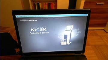 Porteus Kiosk Installation German