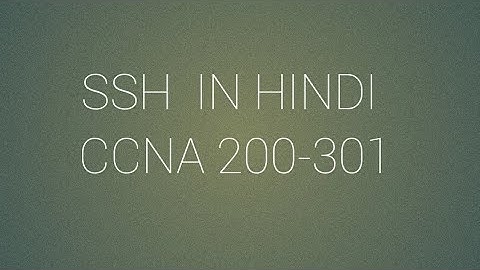 SSH IN HINDI WITH WIRESHARK  CAPTURE | CCNA 200-301