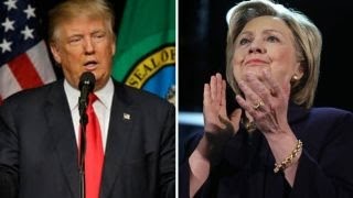 Trump and Clinton spar over gun policies