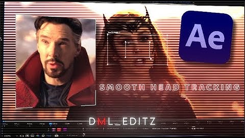Smooth Head Tracking | AE Tutorial