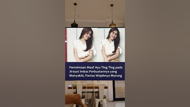Permintaan Maaf Ayu Ting ting pada Jirayut imbas perbuatannya yang Menyakiti, pantas wajahnya murung