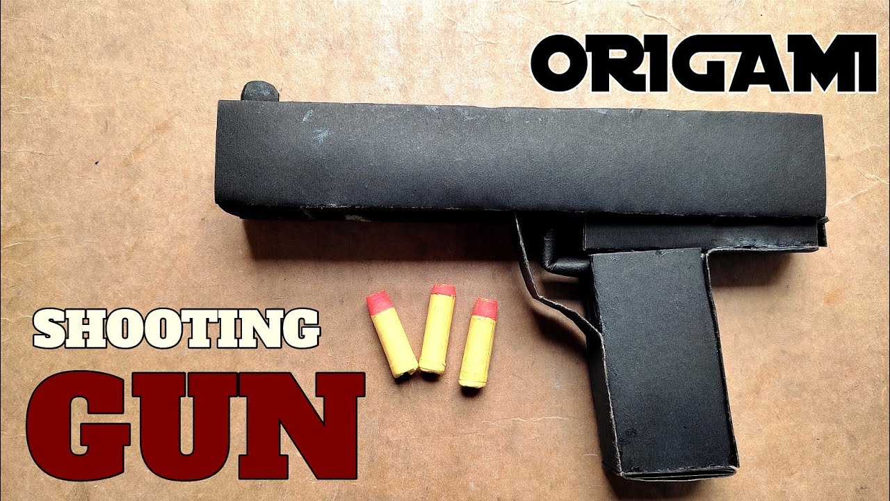 Paper Rpg Gun How to make Paper Gun | Origami Guns/How to make paper gun easy and ...