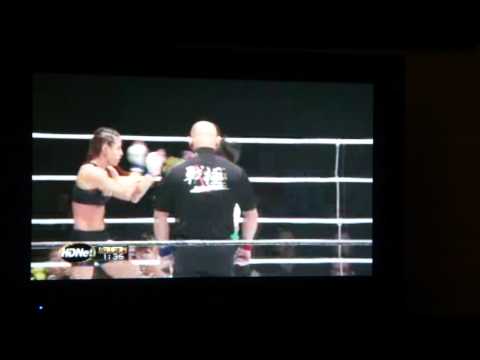 Watching Amy Davis' Recent Fight - Female Muay Thai