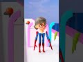 Help Build a Queen Run Challenge With Spider Tani - Scary Teacher 3D Animation #shorts