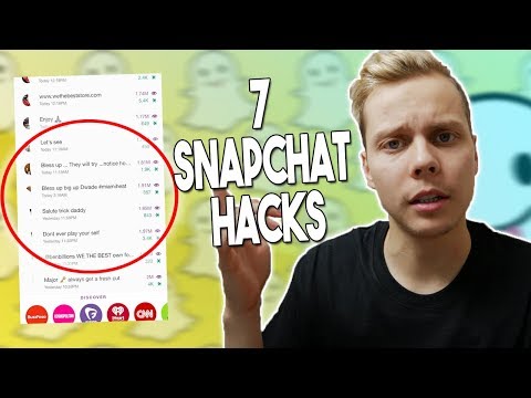 7 SNAPCHAT HACKIA!