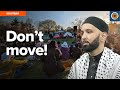 Dont move  gaza encampment at northwestern university khutbah by dr omar suleiman
