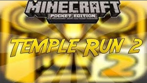 MCPE: Temple Run 2 [Showcase] w/ Ederok does Gaming