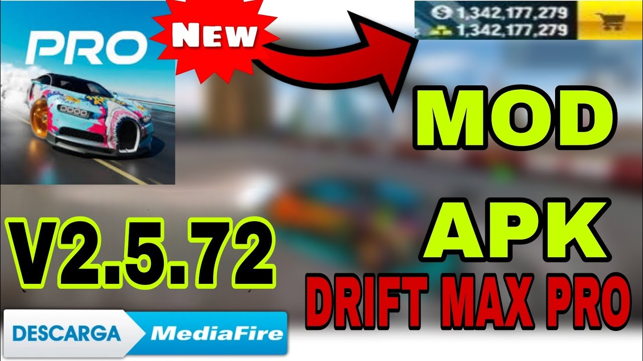 Drift Max Pro Mod Apk v2.5.72 Dinero y oro infinito