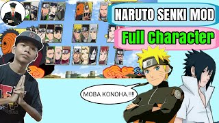 Naruto senki Mod full character| moba konoha! screenshot 4