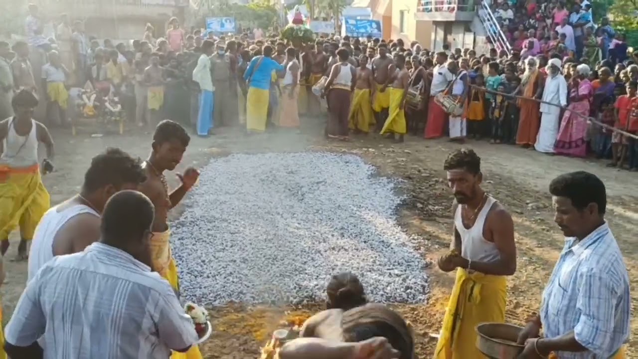 #peranamallur தீமிதி திருவிழா