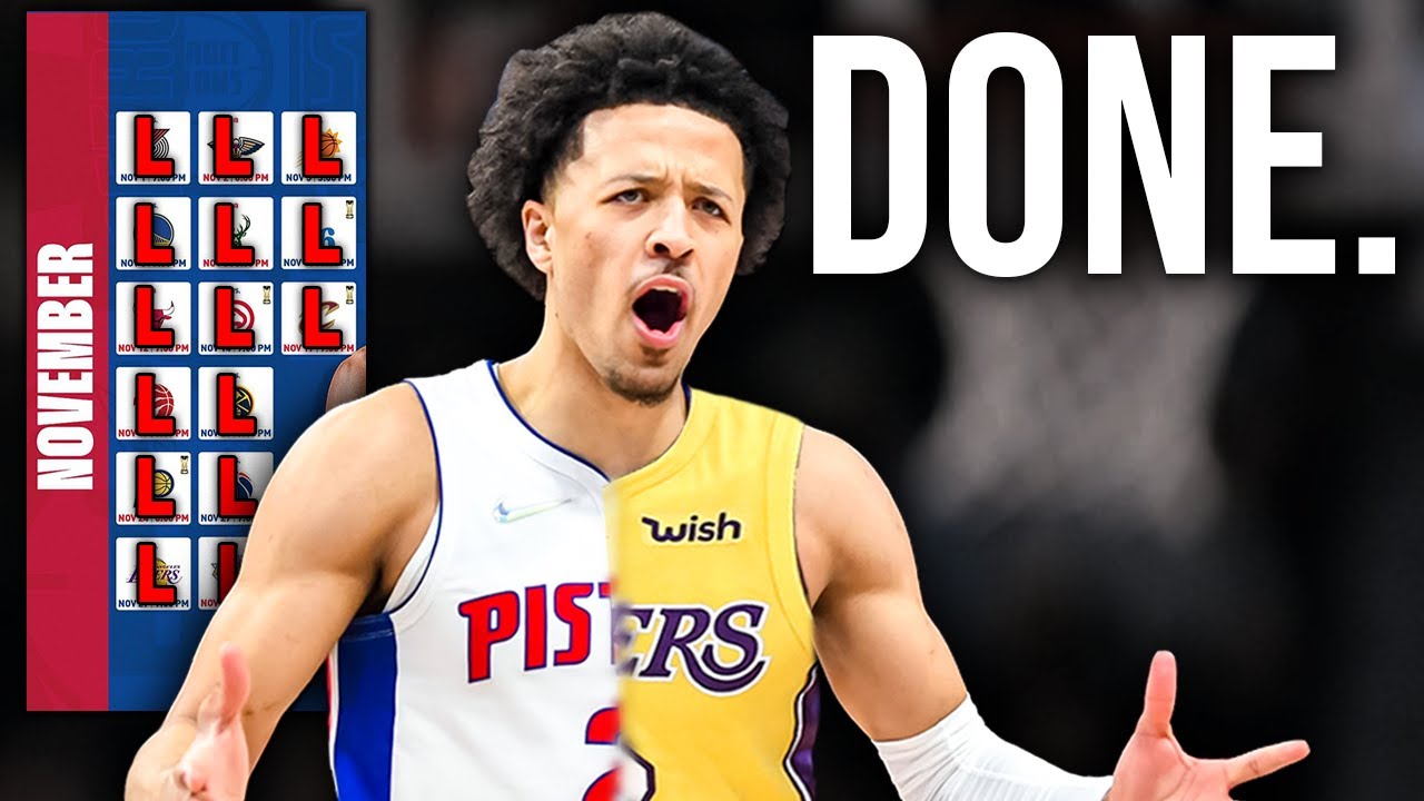 The Pistons Are A HISTORIC DISASTER...