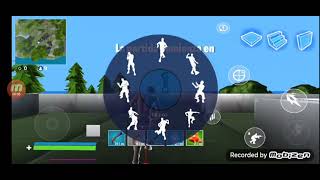 Gameplay/EMOTE showcase with TRAVIS SCOTT Skin (Fortnite 2.0 FANGAME)