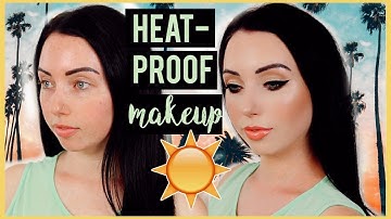 FULL COVERAGE Sweat & Heat Proof Summer FOUNDATION ROUTINE that lasts!