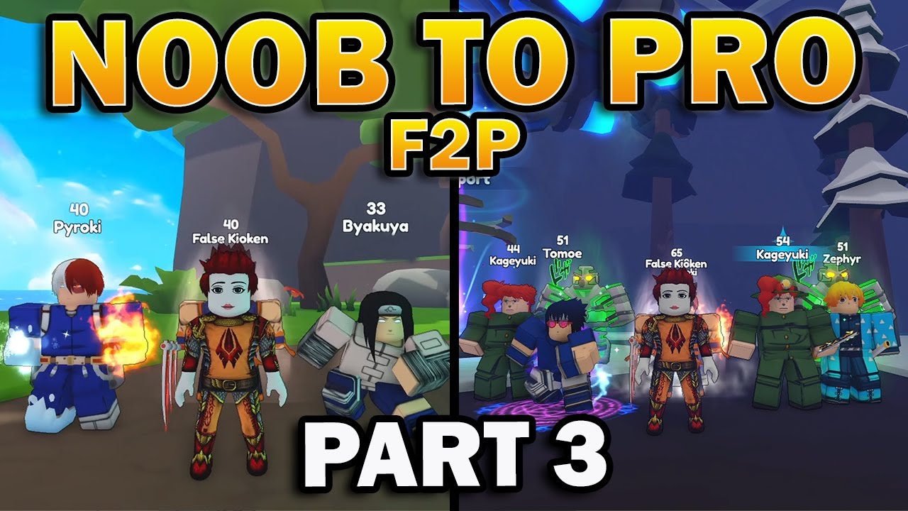 Noob to Pro F2P Part 3 Anime Champions Simulator - YouTube