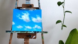 How to Paint Clouds Using Acrylics | Part 1