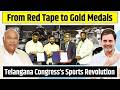 From Red Tape to Gold Medals Telangana Congress’s Sports Revolution | Rahul Gandhi