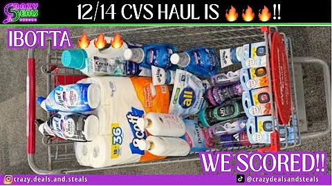 12/14 CVS HAUL 🔥🔥 Ibotta 💰💰EASY- ALL DIGITAL CVS DEALS THIS WEEK! Stock Up!! #cvsdeals