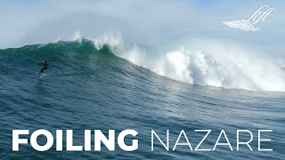 Epic Big Wave Surf Foiling in Nazare w/ Laird Hamiton, Terry Chung, Luca Padua & Benny Ferris