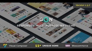gon responsive multi purpose wordpress theme review 1 the look