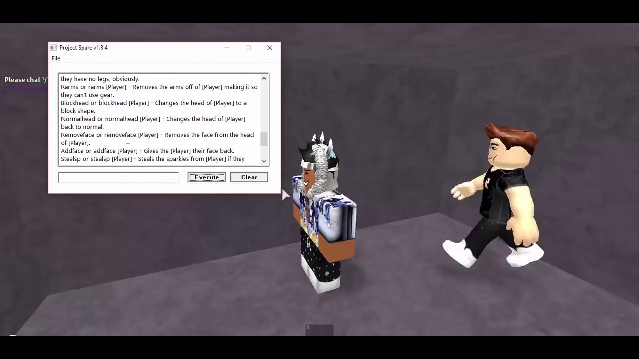 Free Download Roblox Hack Exploit 2016 Admin Project Ace 30 - 