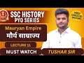 SSC History PYQ | मौर्य साम्राज्य Part 1 | Chandragupta, Ashoka| SSC 2025 #ssc #cgl2025