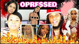 ROCKY BADD OPRESSED REACTION! ( MOLLY BRAZY, CUBAN DOLL & STUNNA GIRL DISS )