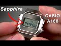 ¿Unscratchable Full Metal Casio A168 with Sapphire Crystal? Yes, please! | SKXMOD