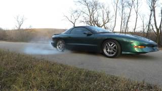 1996 Firebird Burnout Borla Exhaust Pontiac Firebird Lt1 5 7l V8 Start Up Revs And Burnout