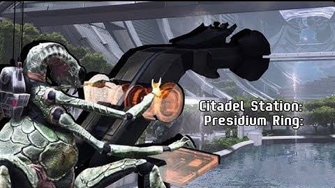 Mass Effect codex: Citadel Station: Presidium Ring