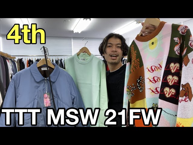 スーツ TTTMSW 最速】TTT_MSW 21FW 4th！ニット&ブルゾン！！ポップでキュート