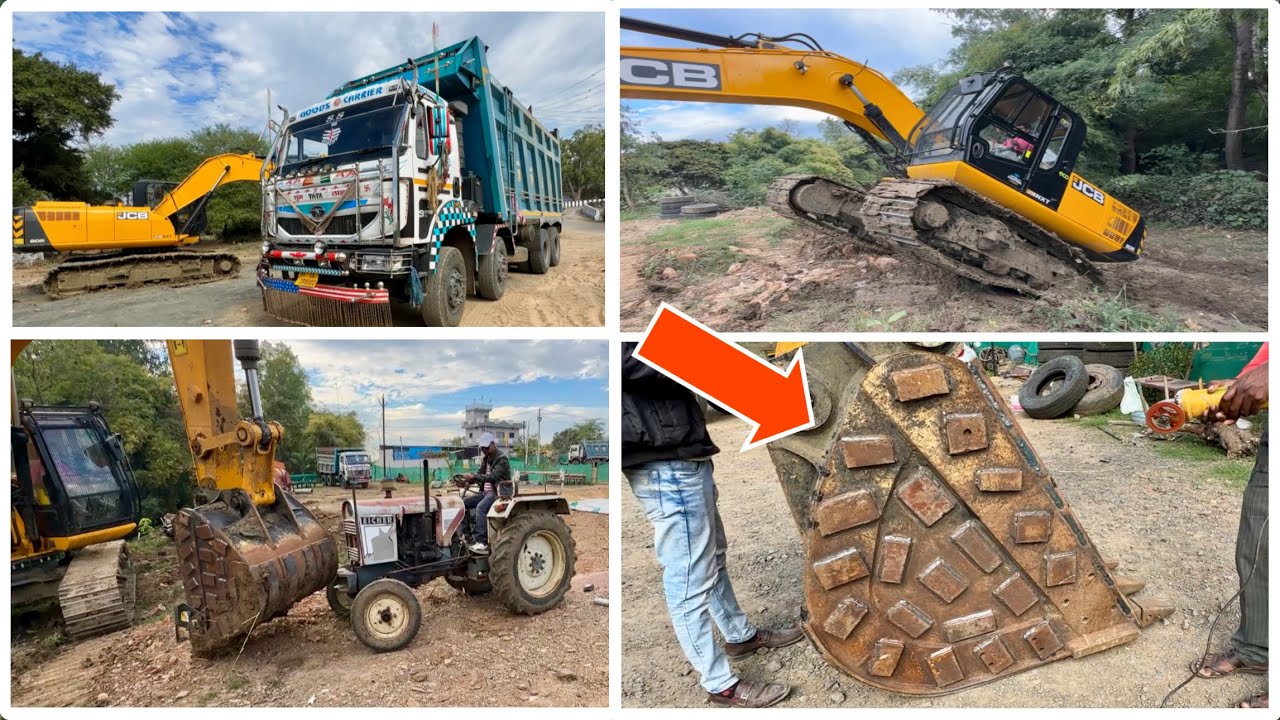 JCB 205 Excavator New Bucket with Side Cutter बहुत खर्चा हो गया इसमें TATA 2518 Clutch Failed