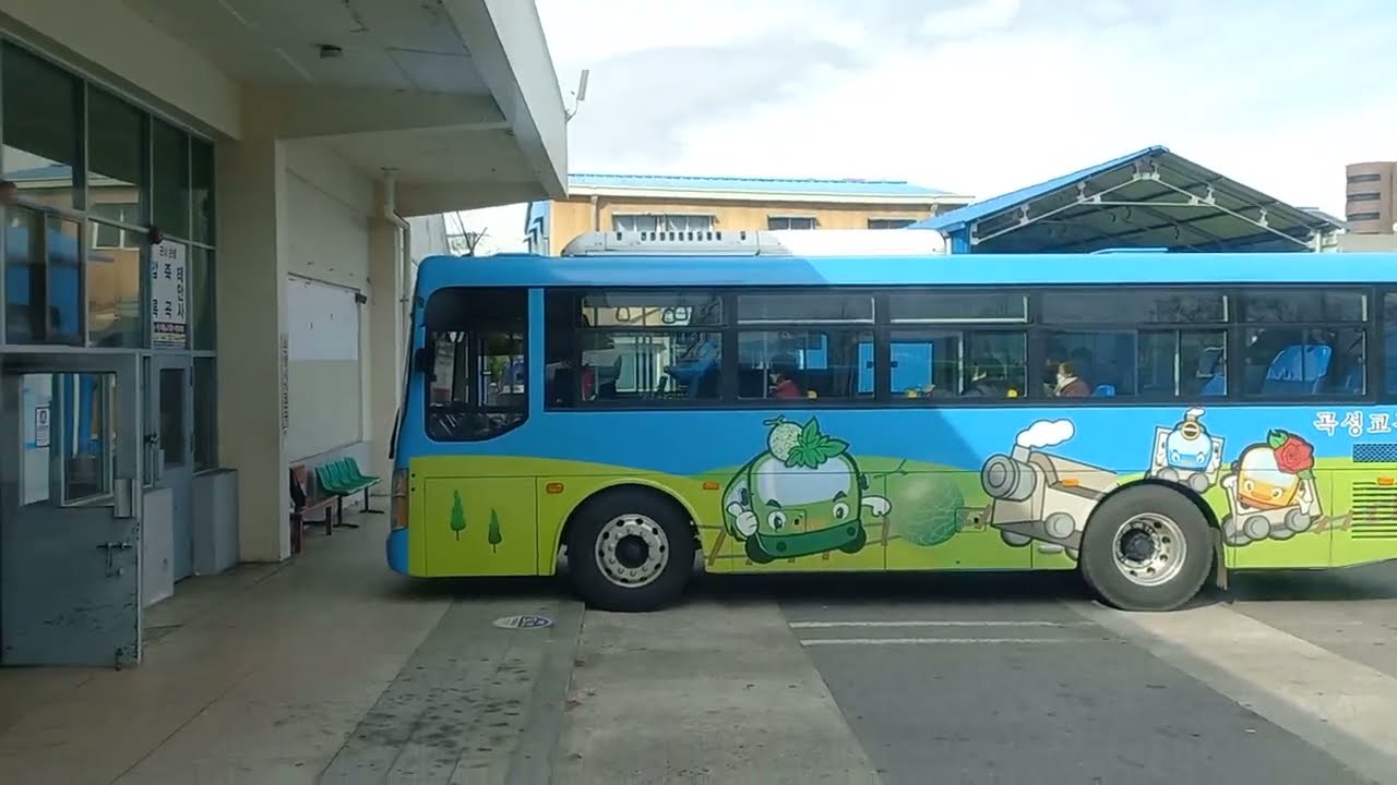 곡성터미널 ~ 도통동 부영1차 남원버스 2번 주행영상 (버스 안에서 제발 조용히 해주시길 바랍니다. 그리고 꼭 버스안에서 마스크 착용!!)