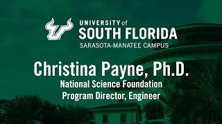 Christina Payne, Ph.D. - USF Summer Grant Writing Workshops Program