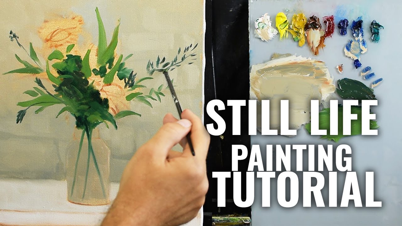 How to paint in LOOSE style | Painting TUTORIAL