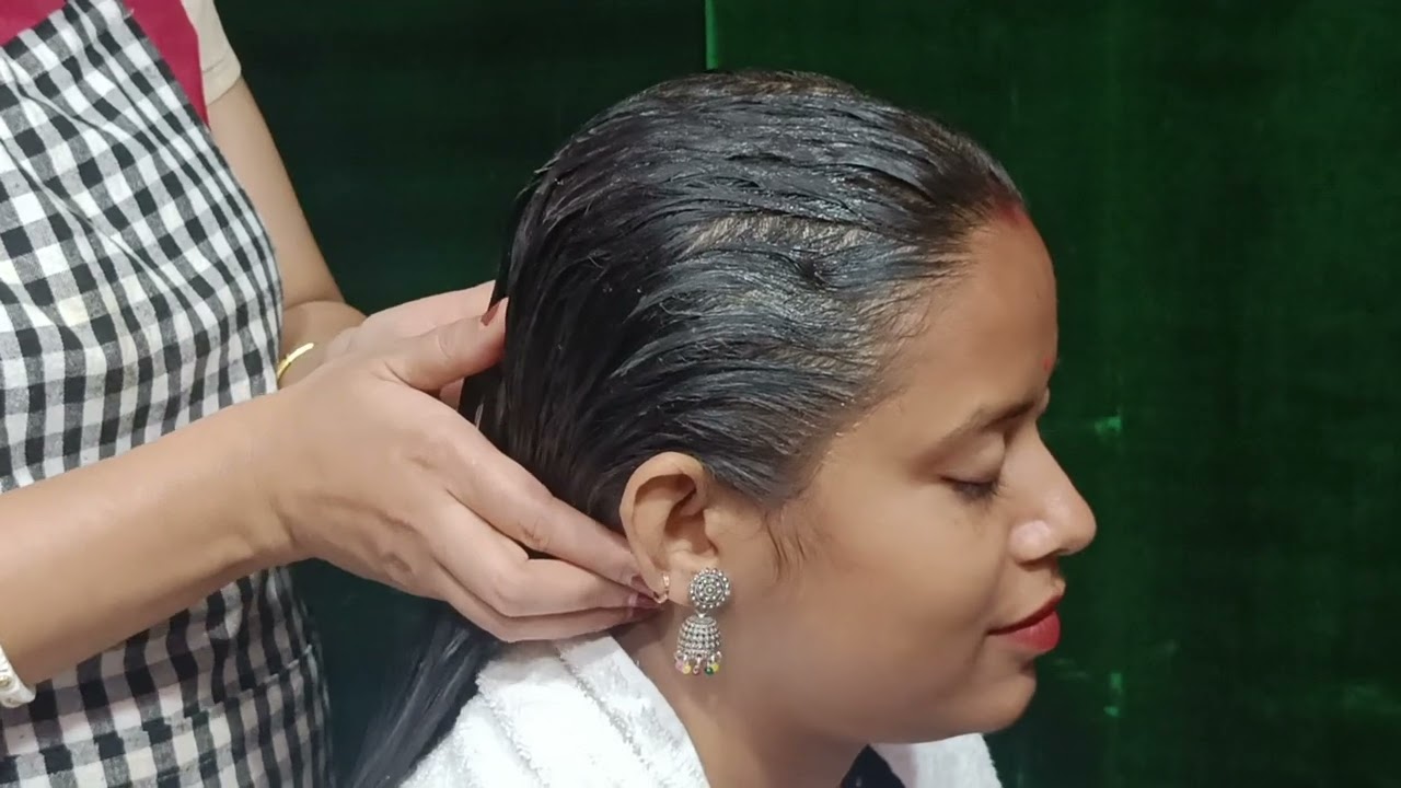 hair spa#step by step hair spa tutorial