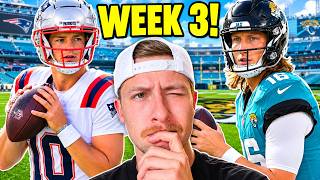 My Week 3 NFL Predictions!