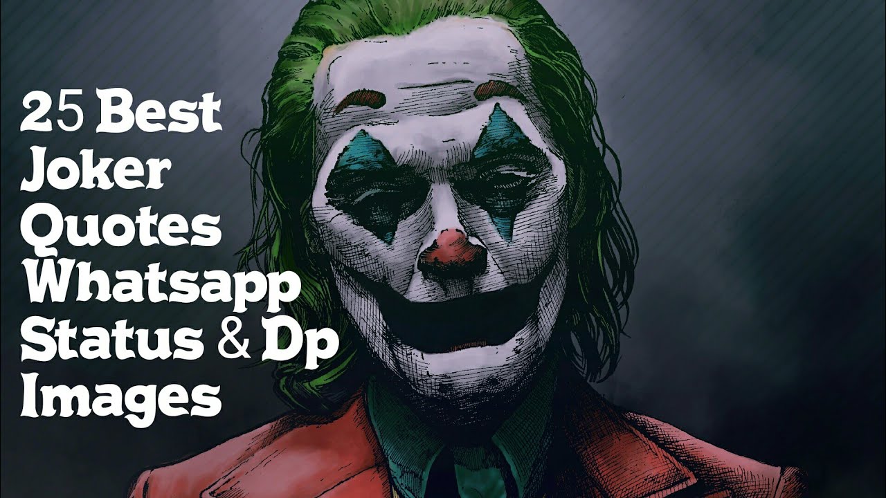 Featured image of post Whatsapp Dp Attitude Joker Pic / Download latest romantic whatsapp dp images, love dp, pics and beautiful love facebook profile pictures for couples &amp; lovers: