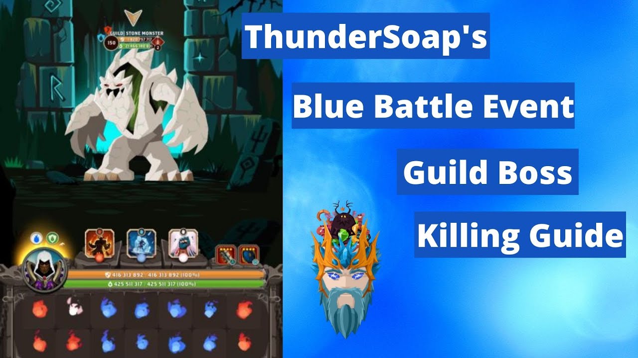 Questland Blue Battle Event Guild Boss Killer (Striker) Guide YouTube