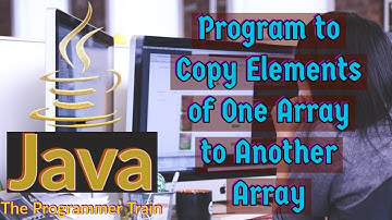 How to copy array elements to another array | Duplicate array | java program | interview question